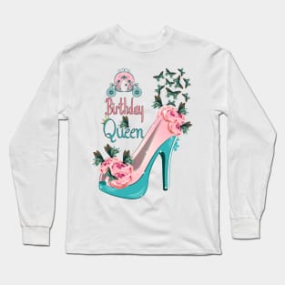 Birthday Queen Long Sleeve T-Shirt